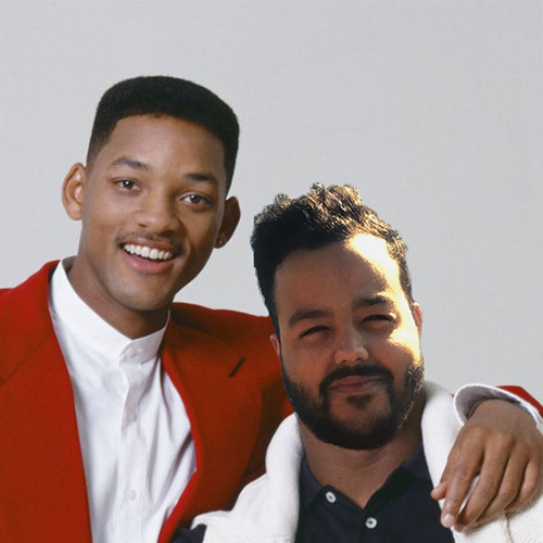 Henry with Will Smith